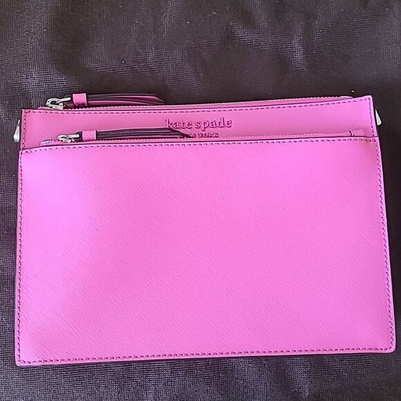 Kate Spade Vibrant Pink Crossbody Bag - Picture 12 of 12